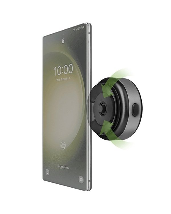 Energea Автомобильное крепление для телефона с быстрой беспроводной зарядкой