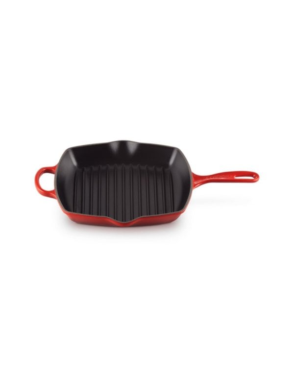 Le Creuset Чугунная сковорода-гриль квадратная 26x26 см