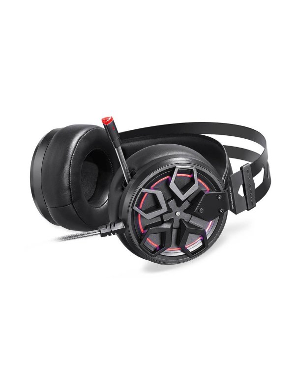 Дополнительное изображение книги «Motospeed H60 Gaming Headset Игровые наушники с Mикрофоном / 3.5mm / 2.1m Kабель/ черный»