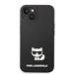 Karl Lagerfeld Liquid Silicone Choupette Защитный чехол для iPhone 14 Plus / чёрный