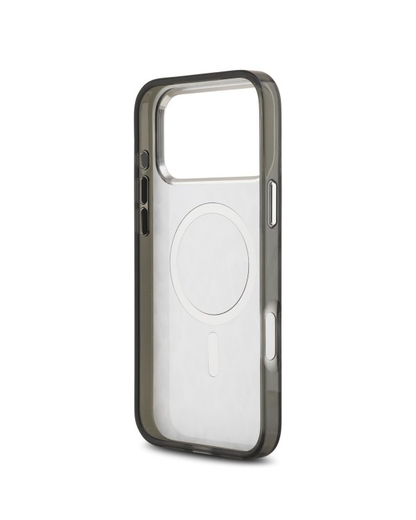 Karl Lagerfeld IML Leopard MagSafe Case Защитный чехол для iPhone 17 Pro Max / серый