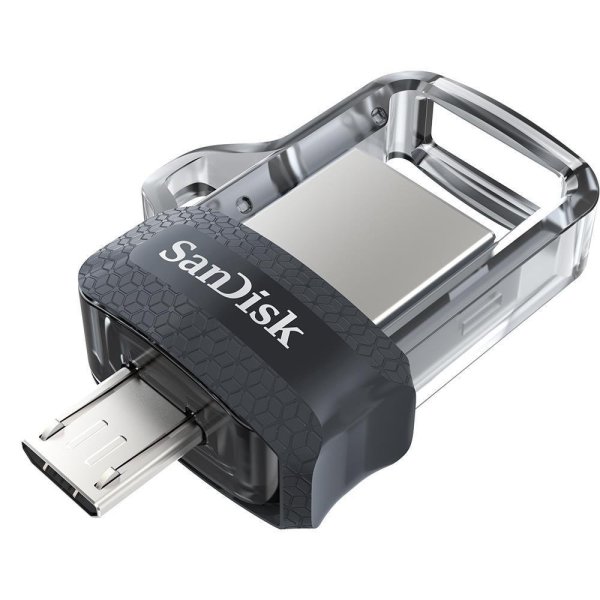 SanDisk Ultra Dual Drive Go Флешка с двумя разъемами USB-C и USB-A / 256 ГБ