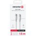 Swissten Textile II USB-C - USB-C Kабель для передачи данных и зарядки 1.5m