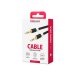 Обложка книги «Forever Audio AUX провод 3.5 mm -> 3.5 mm 1m»
