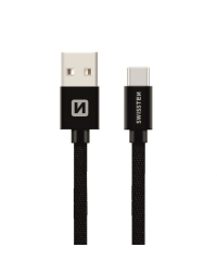 Swissten Textile Универсальный Quick Charge 3.1 USB-C USB Кабель данных 3м
