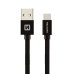 Swissten Textile Универсальный Quick Charge 3.1 USB-C USB Кабель данных 3м