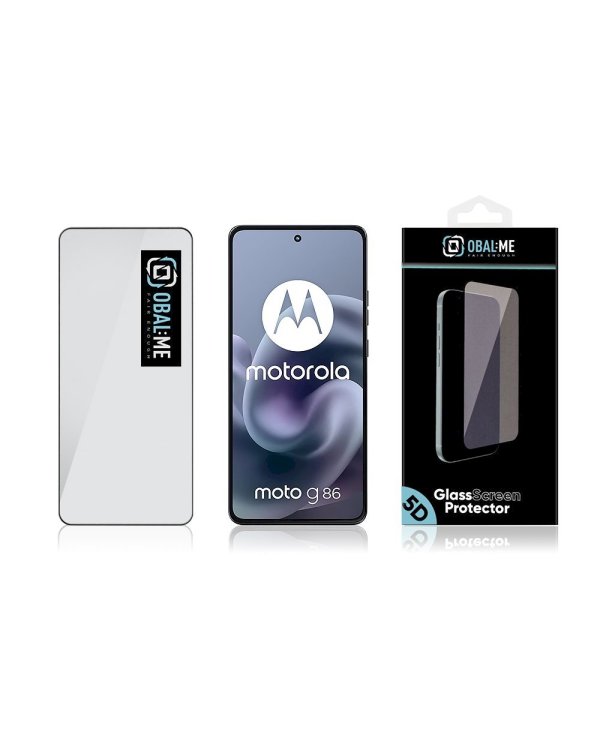 Дополнительное изображение книги «OBAL:ME 5D Glass Screen Protector Защитное стекло для Motorola G86/G86 Power / чёрный»