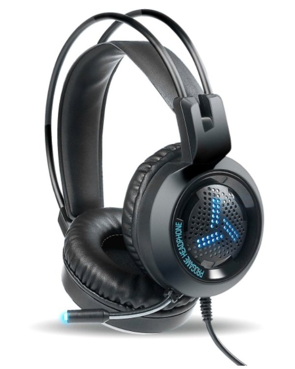 Varr VH8020 Игровые наушники Стерео с Микрофоном / LED / 3.5mm / USB