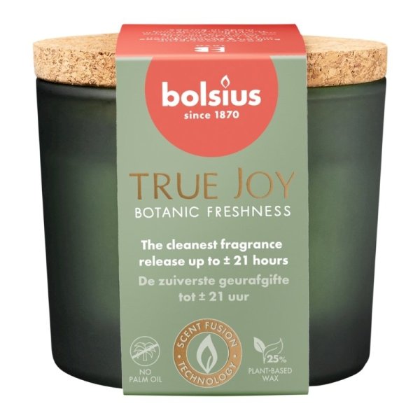 Bolsius True Joy Ароматическая Свеча 66x83mm Botanic Freshness