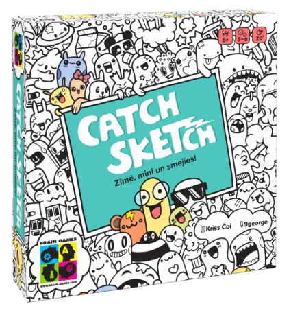 Brain Games Настольная игра Catch Sketch LV