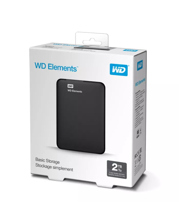 Western Digital WD Elements Portable Внешний жесткий диск 2TB