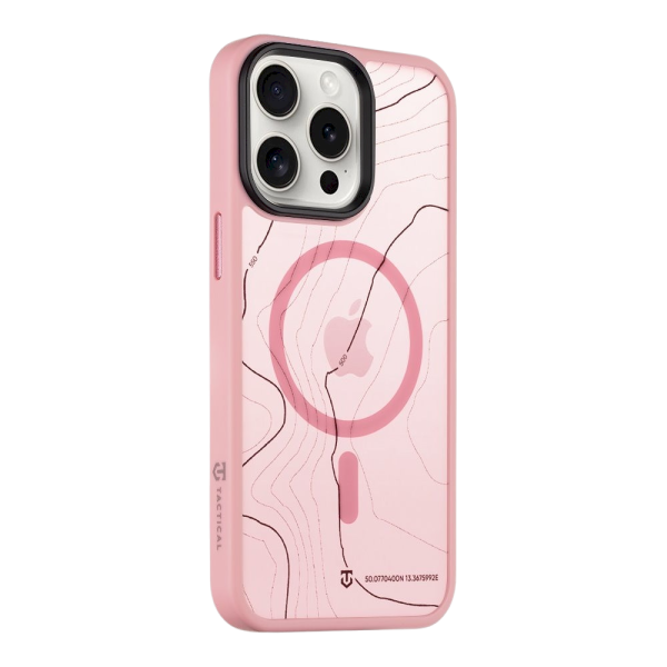 Tactical MagForce Hyperstealth Sika Cover Защитный чехол для iPhone 15 Pro Max / розовая пантера