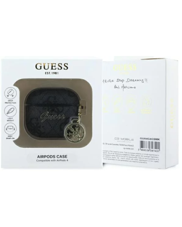 Guess GUA4G4GSMK Чехол AirPods 4