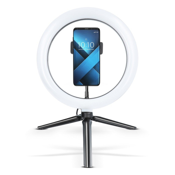 RoGer V10 Universal Tripod штатив для селфи с трехцветной светодиодной лампой
