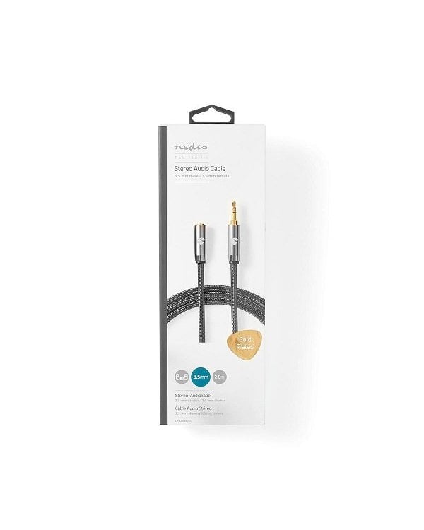 Nedis CATB22050GY20 Stereo audio удлинитель 2m