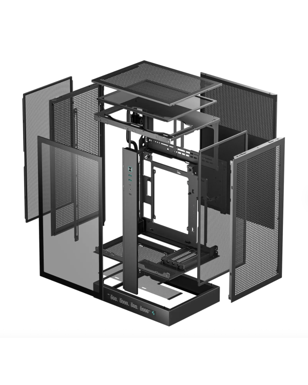 DeepCool CH270 Корпус для компьютера Mini Tower черный