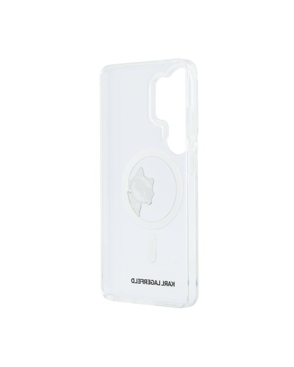 Karl Lagerfeld IML Choupette Peekaboo Logo Magnetic Case Чехол для Samsung Galaxy S26 Ultra