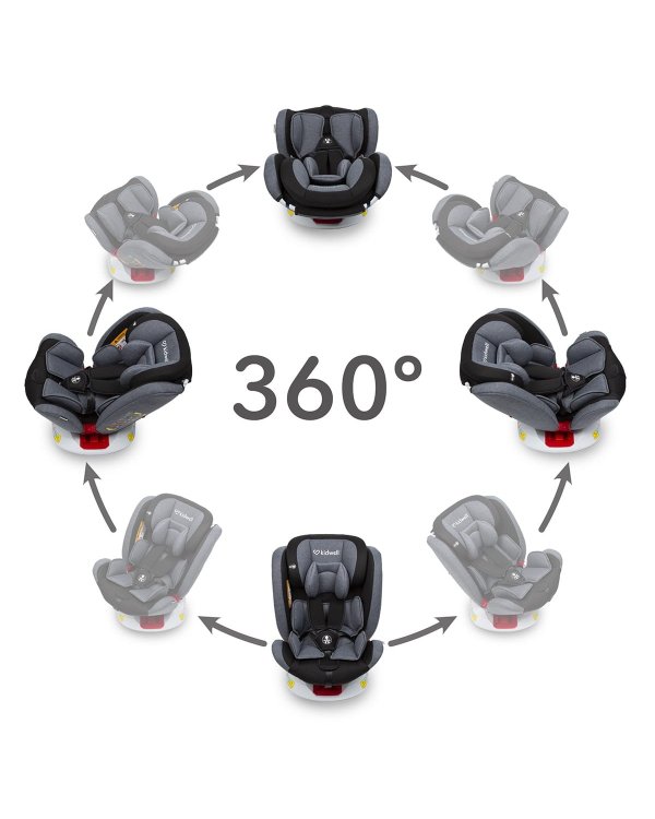 Kidwell Orbit Детское автокресло 0-36 кг Черный