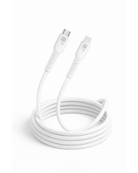 Quik Accessories QK-1022 Soft Silicone 27W Кабель для Зарядки и Передачи данных USB-C to Lightning 1m