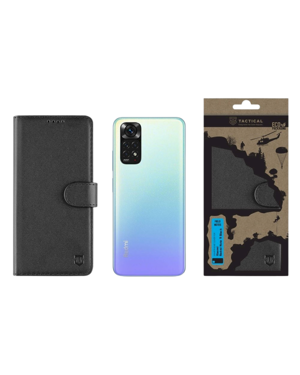 Tactical Field Notes Folio Case Защитный чехол для Xiaomi Redmi Note 11 / чёрный