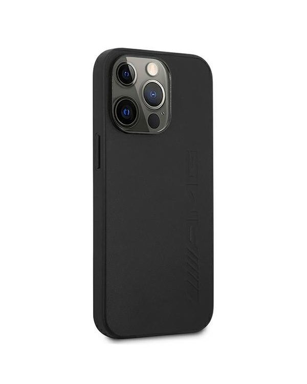 AMG AMHCP13XDOLBK Back Case Кожанный Чехол для телефона Apple iPhone 13 Pro Max Черный