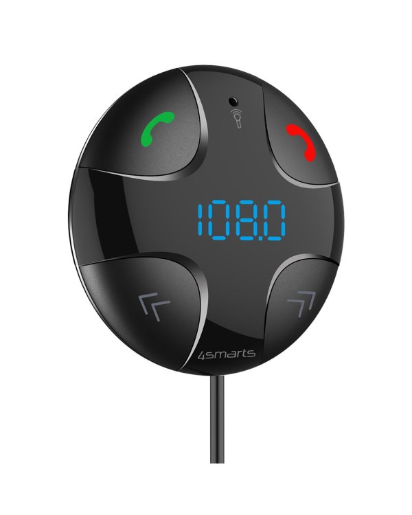 4smarts Transmiter FM Автомобильное зарядное устройство Bluetooth 5.0 / USB / Micro SD / MP3