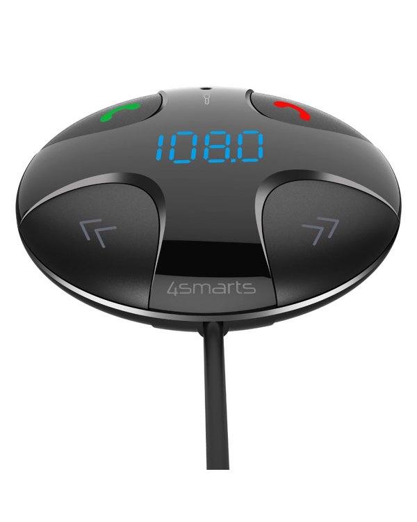 4smarts Transmiter FM Автомобильное зарядное устройство Bluetooth 5.0 / USB / Micro SD / MP3