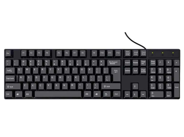 RoGer K1800 Проводная офисная клавиатура USB