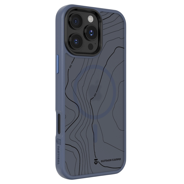 Tactical MagForce Hyperstealth Sika Cover Защитный чехол для iPhone 16 Pro Max / тёмно-синий