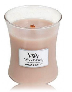 Woodwick Vanilla & Sea Salt Aроматическая свеча 275 g