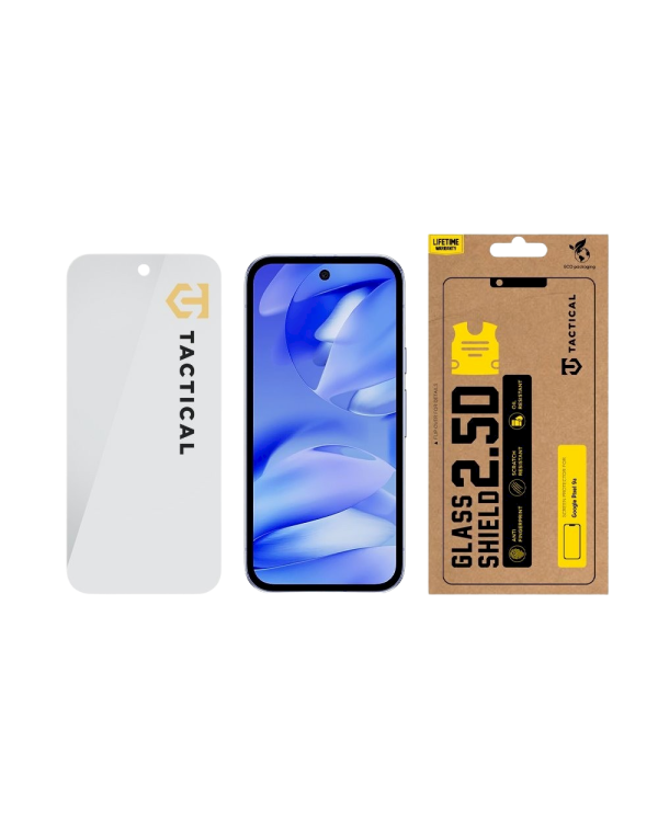 Tactical Glass Shield 2.5D Защитное стекло для Google Pixel 9a/10a / прозрачный