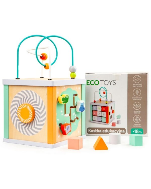 Дополнительное изображение книги «EcoToys 5в1 Сортировщик и лабиринты»