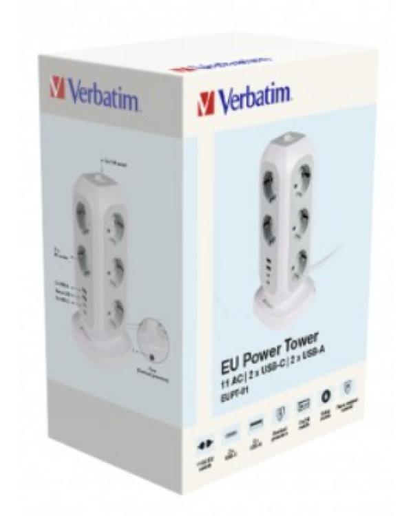 Verbatim 49547 Удлинитель 2m