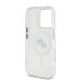 Karl Lagerfeld IML K&CH Heads Metal Frame MagSafe Case Защитный чехол для iPhone 16 Pro Max / прозрачный