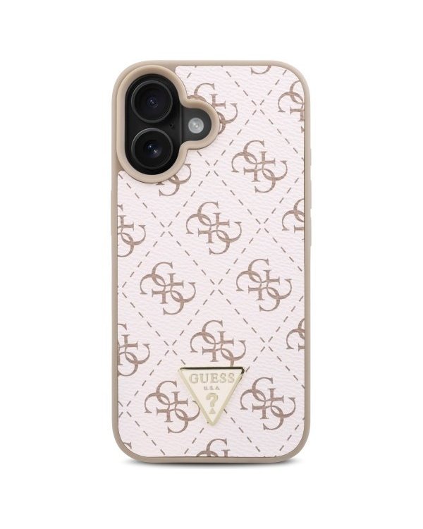Guess New 4G Triangle Защитный Чехол для Apple iPhone 16 Plus