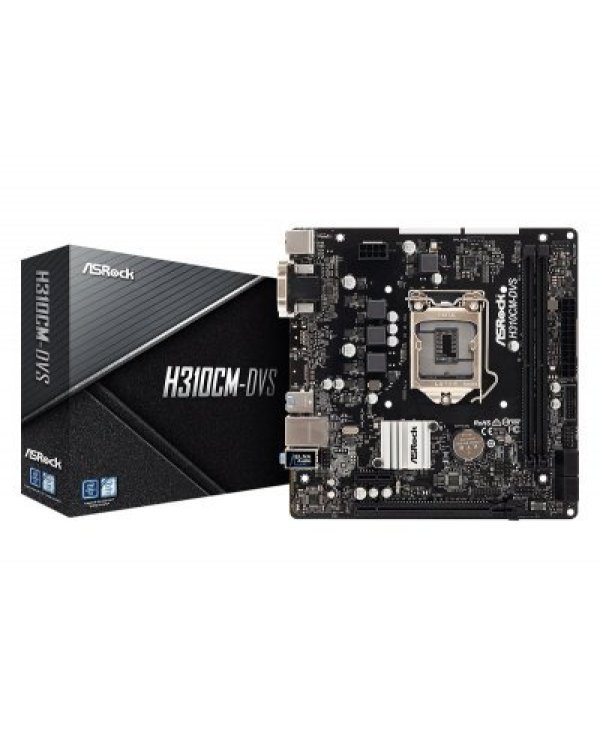 ASRock H310CM-DVS Материнская плата mATX / S1151 / Intel