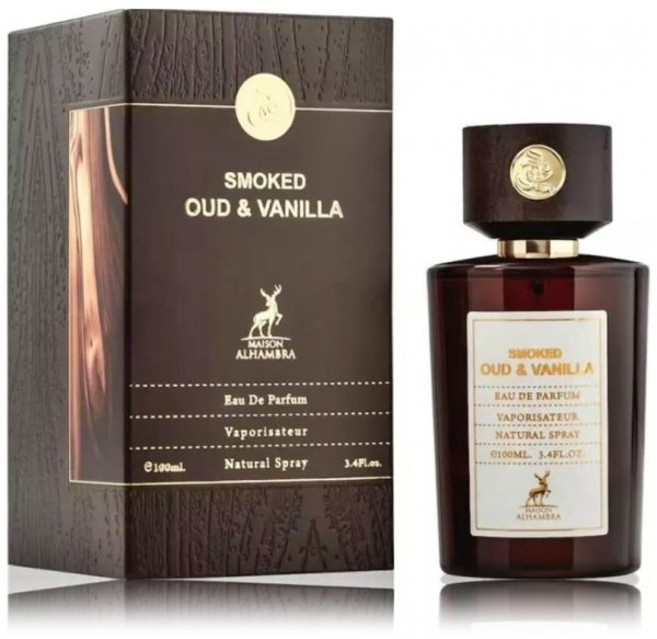 Обложка книги «Maison Alhambra Smoked Oud & Vanilla Парфюм EDP 100 ml»