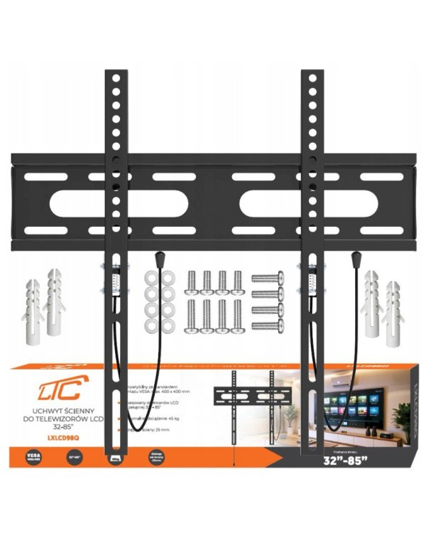 Lamex LXLCD98Q ТV фиксированный настенный кроштейн до 32"- 85" / 45kg