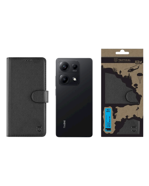 Tactical Field Notes Защитный чехол для Xiaomi Redmi Note 14S / чёрный