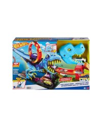 Hot Wheels City T-Rex Loop And Stunt HKX42 Набор для трека