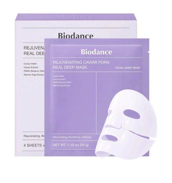 Biodance Rejuvenating Caviar PDRN Маска Гидрогелевая Для Лица 34g