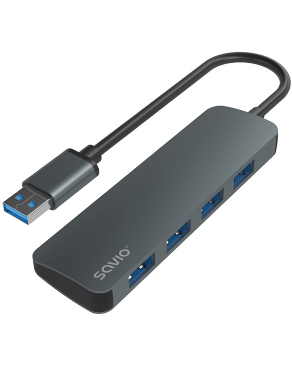 Savio AK-53 USB Hub 4-Port USB 3.1 Gen 1