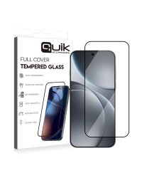 Quik Accessories Full Cover Tempered Glass Защитное Стекло для Oppo Find X9 Pro