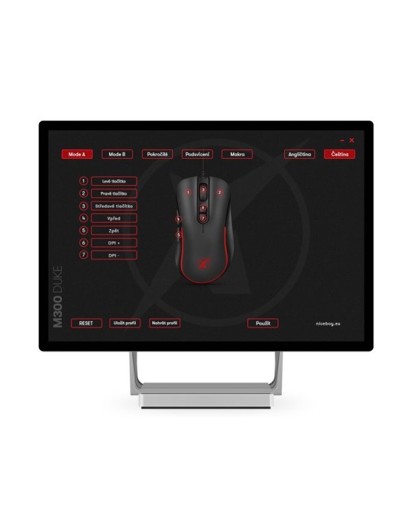 Дополнительное изображение книги «Niceboy ORYX M300 Duke Игровая мышь 6400 DPI»