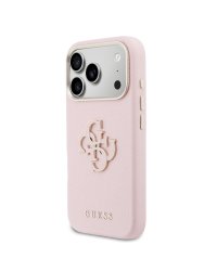 Guess PU Resin Logo Case Чехол для Apple iPhone 17 Pro Max