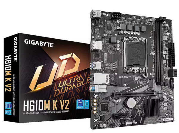 Gigabyte H610M K V2 Материнская плата LGA1700 Socket