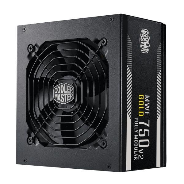 Cooler Master ATX MWE Gold Блок питания 750 Вт / Полностью модульный / 120 мм