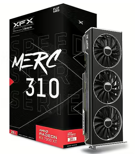 XFX MERC310 AMD RX 7900 XT Видеокарта 20GB GDDR6