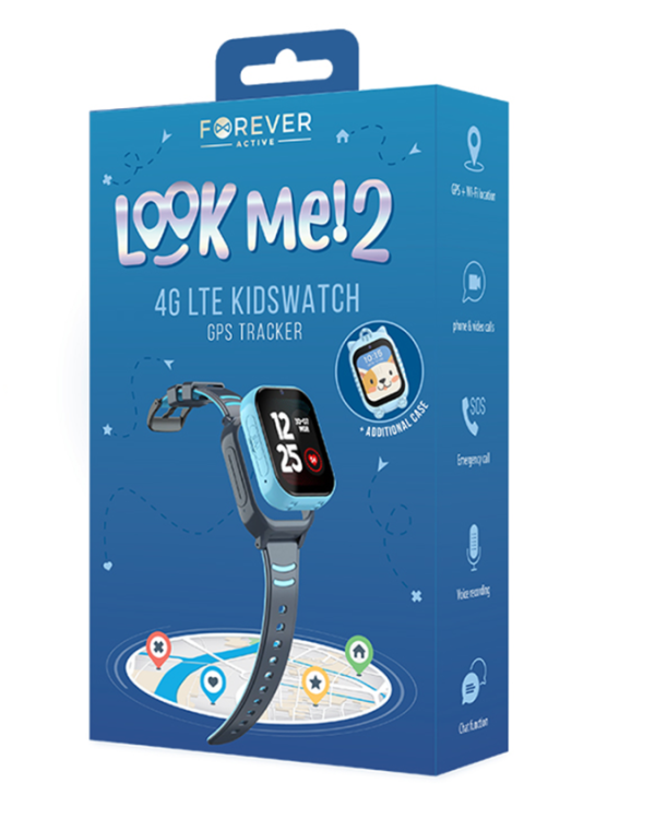 Forever KW-510 GPS WiFi 4G Детские Умные Часы
