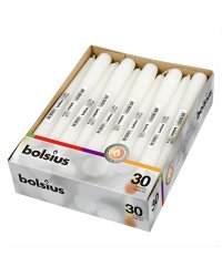 Bolsius Настольная Свеча 245/24mm Белая 1шт